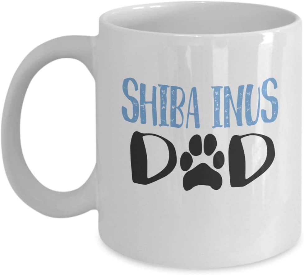 Shiba Inus Dad Coffee Mug – Shiba Inus Lover – Gift For Christmas – Cute Coffee Mug – Dog Dad