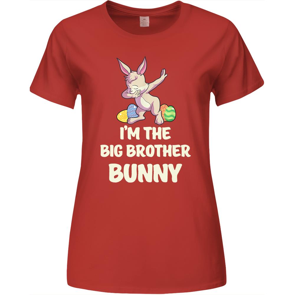 Brother Bunny Matching Family Group Easter Party Premium Womens Tshirts