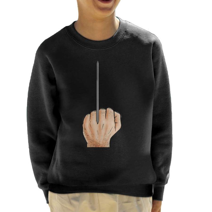 Wolverine Giving The Finger X Men Kid’s Sweatshirt