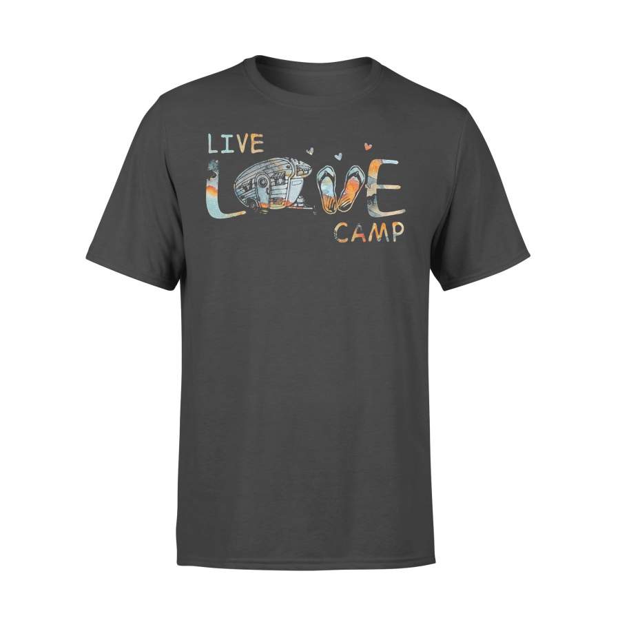 Live Love Camp Classic Heart Shirt