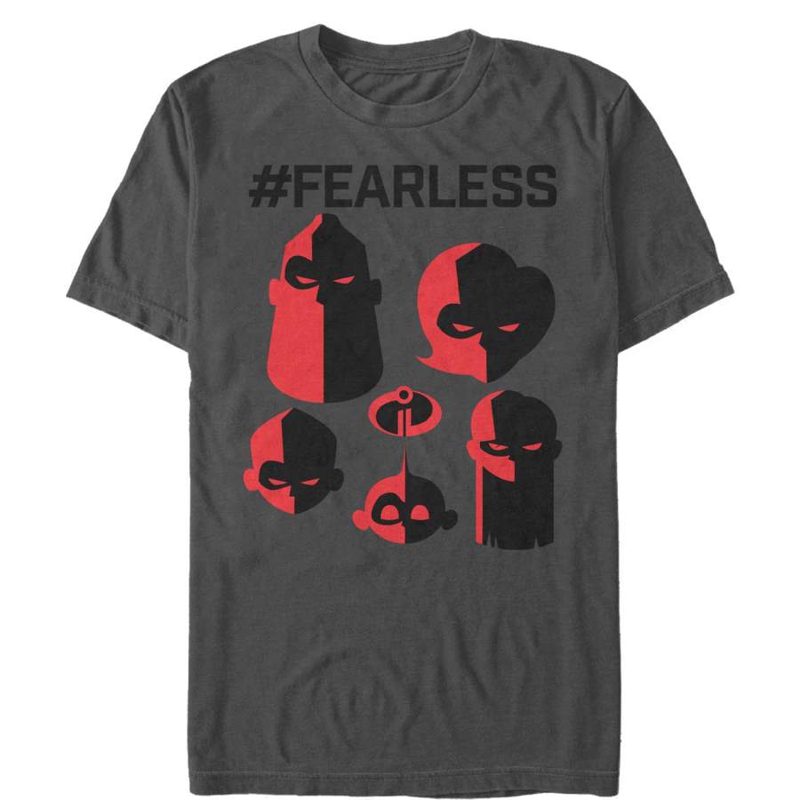 The Incredibles 2 Men’s #Fearless Masks  T Shirt