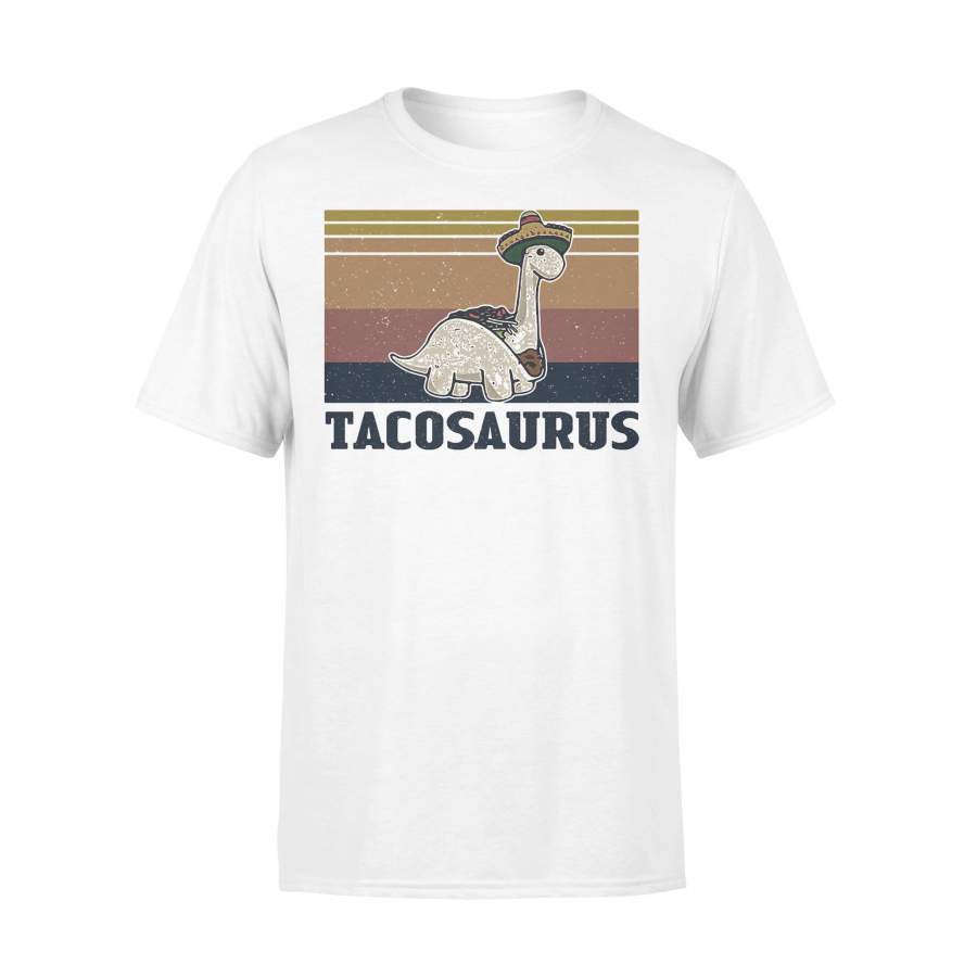 Tacosaurus Taco Dinosaur Vintage T-shirt