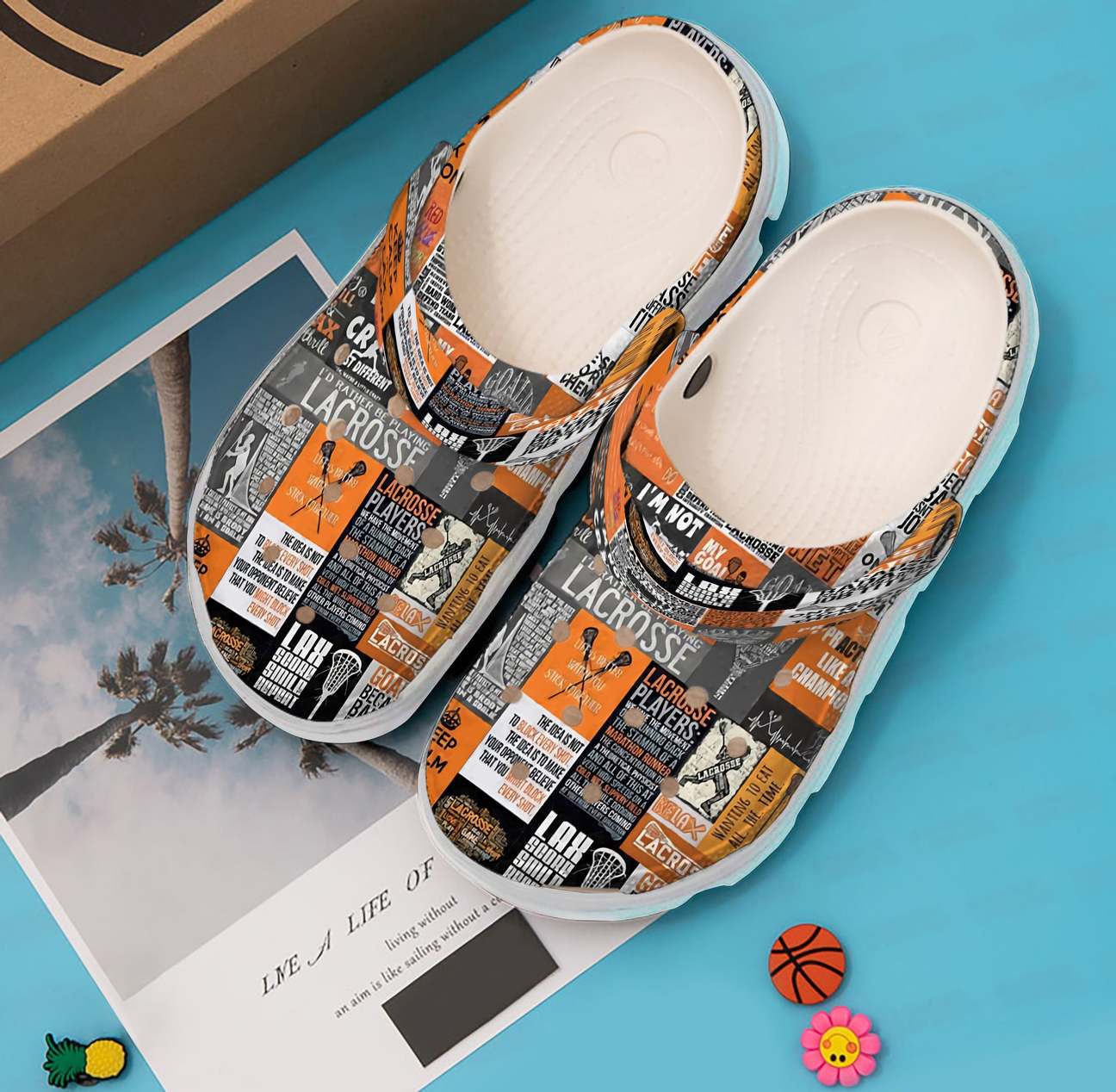 Lacrosse Personalized Clog, Custom Name, Text, Color, Number Fashion Style For Women, Men, Kid, Print 3D One Sport To Rule