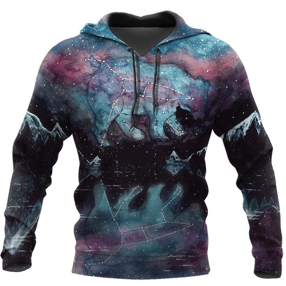 Love Bear Galaxy 3D All Over Printed Shirts For Men And Women Az091201 Pl