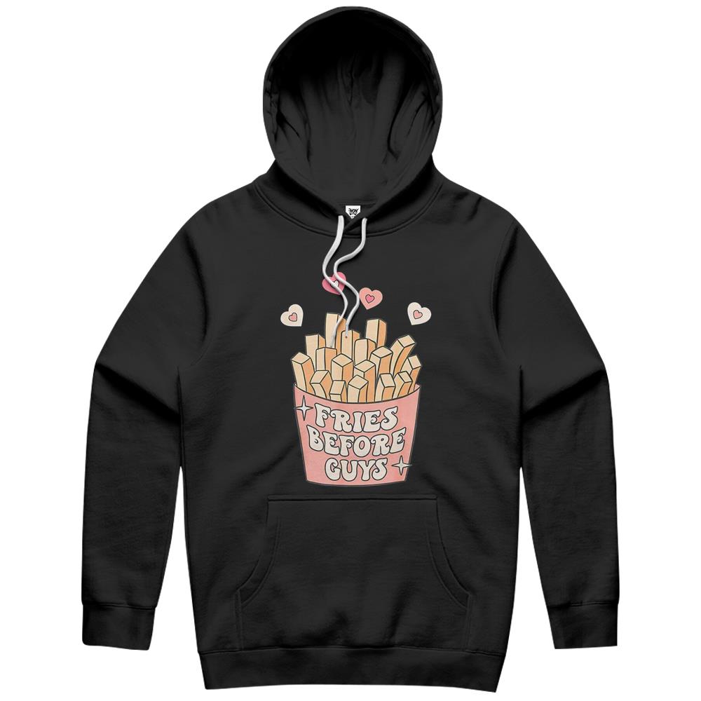 Fries Before Guys Teenage Girls Dating Valentine Day Shirt Hoodie