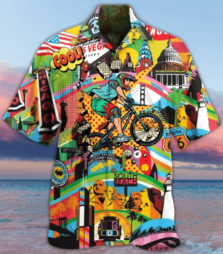 Amazing Cycling Hawaiian Shirt