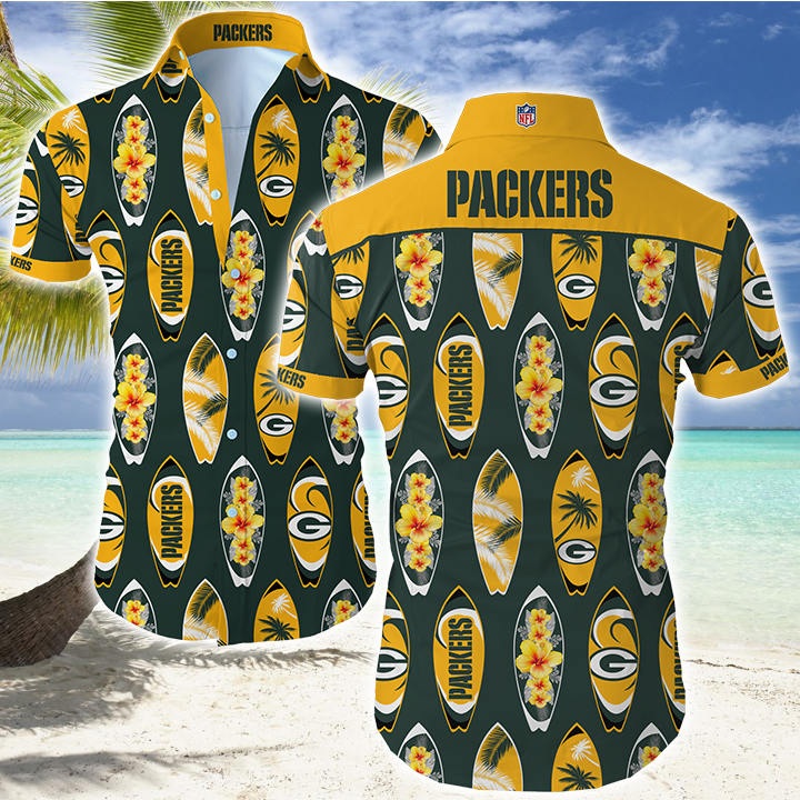 Funny Green Bay Packers Hawaii Shirts For Men Ha67456