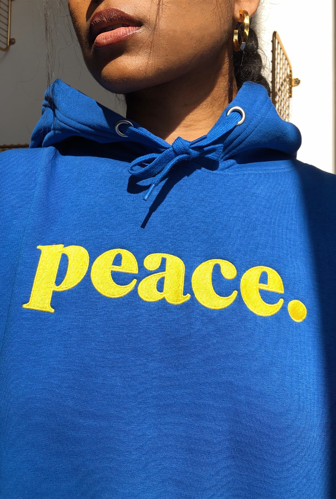 Peace Hoodie – Royal