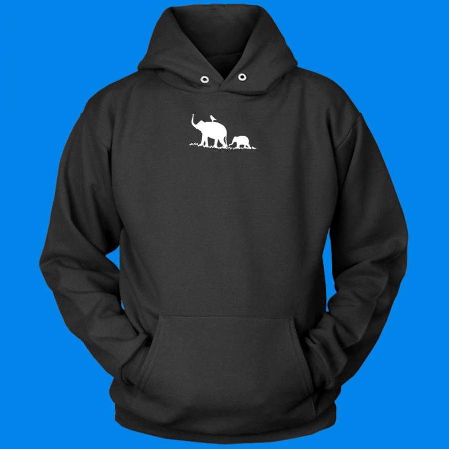 Baby Childrens Elephant Men’S Hoodie