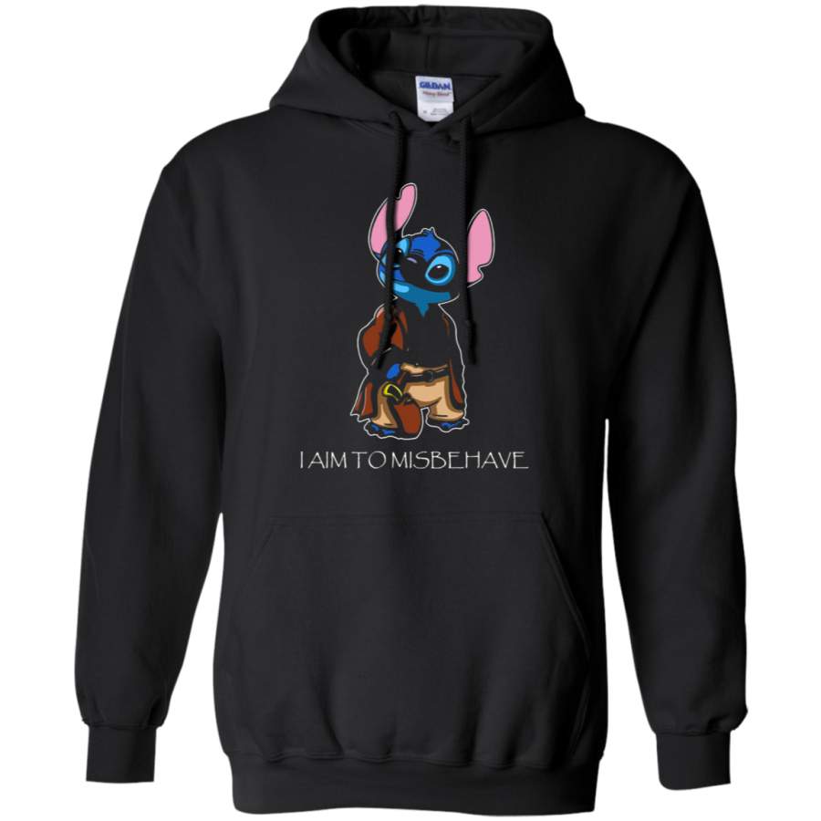 AGR I Aim To Misbehave Stitch Serenity Mashup Hoodie