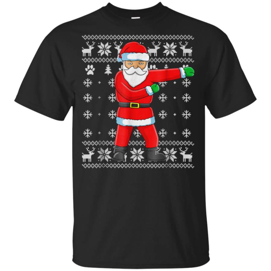 AGR Flossing Santa Christmas Ugly Sweater Style Pajama Xmas Gift Shirt youth t-shirt