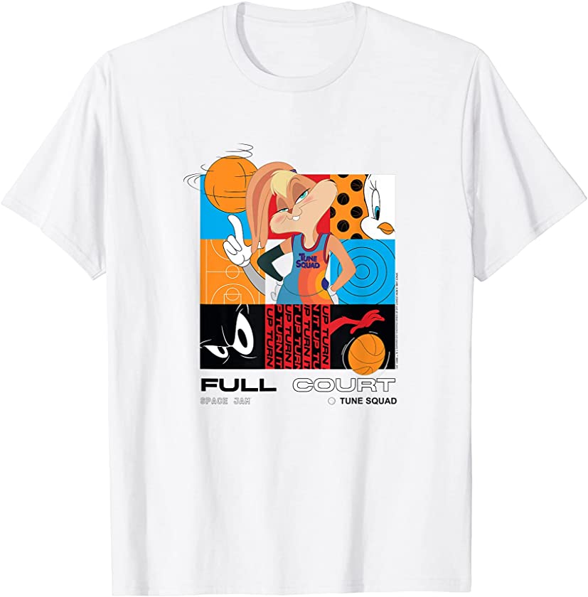 A New Legacy Lola Bunny Tune Squad Grid T-Shirt