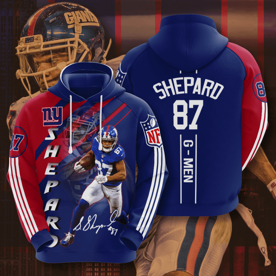 New York Giants Sterling Shepard 67 Unisex 3D Hoodie Gift For Fans