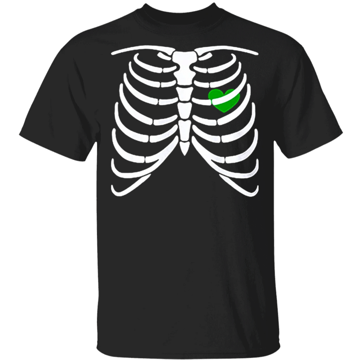 St Patricks Day Shirt Women Men Skeleton Irish Green Heart Shirt Patty’S Day Couple Gift