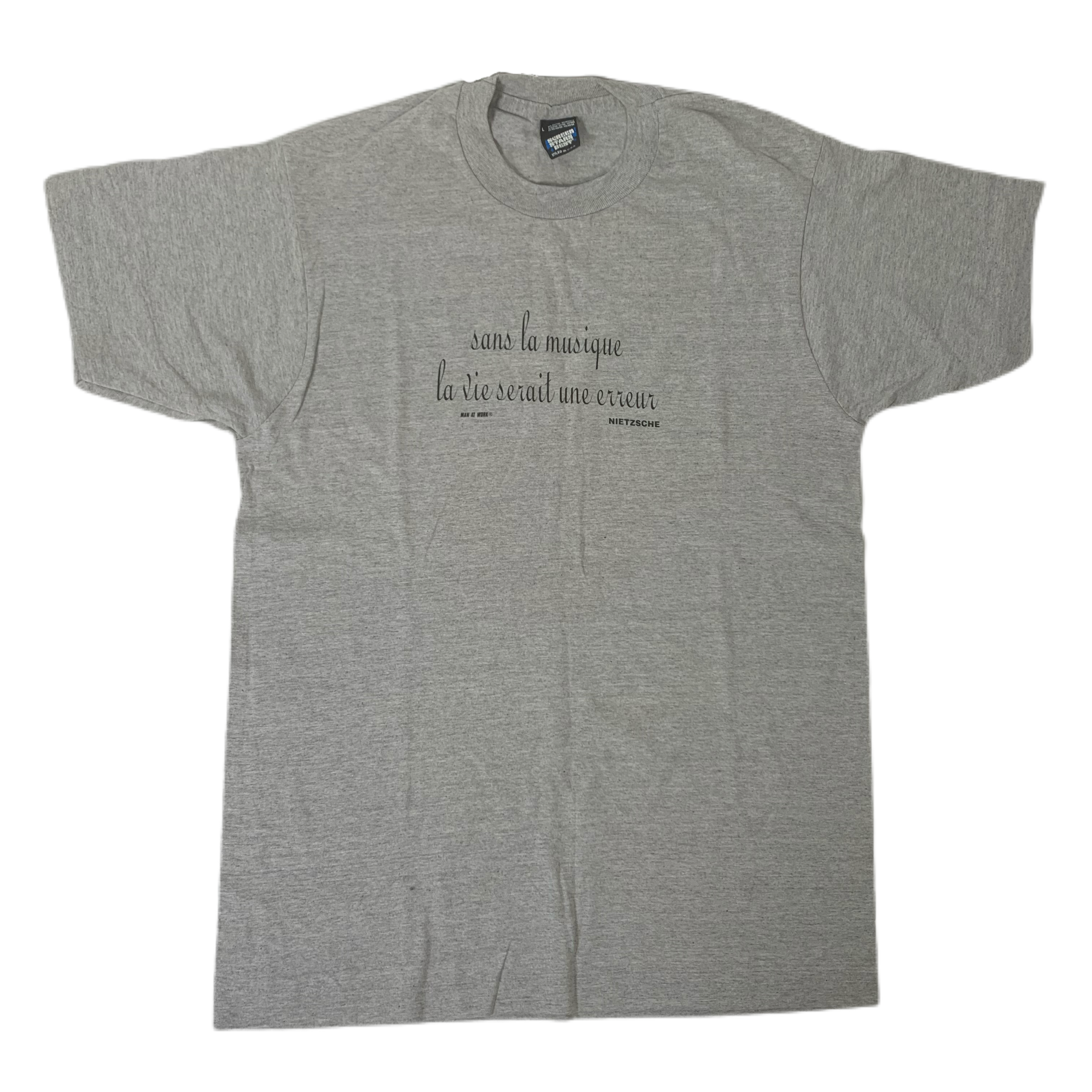 Vintage Nietzsche “Sans La Miusique” T-Shirt