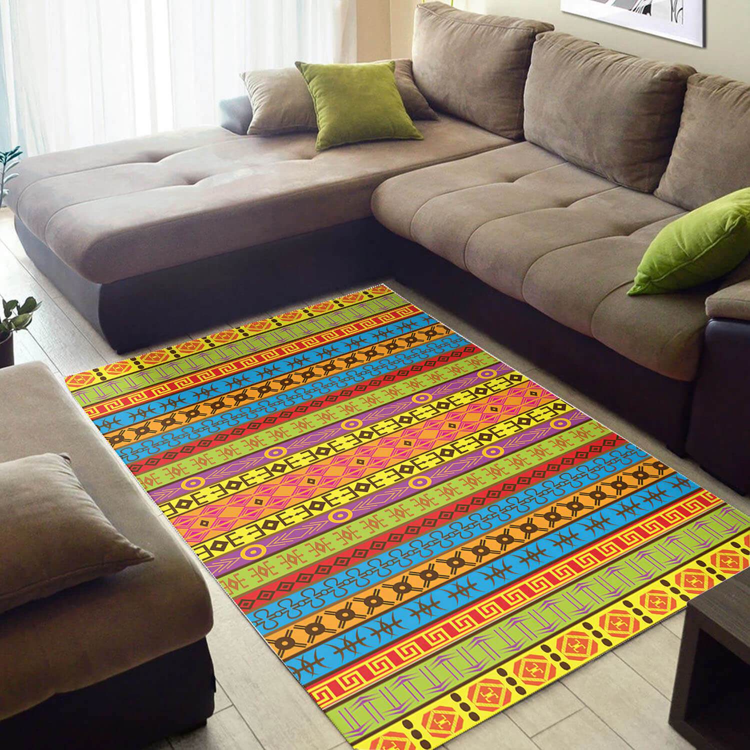 Trendy African American Rug Nice Afrocentric Art African Style Floor Rugs African Inspired Home Decor WBG3190