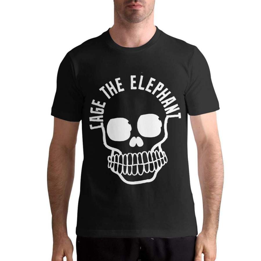 Cage The Elephant Men’s T Shirt Cotton