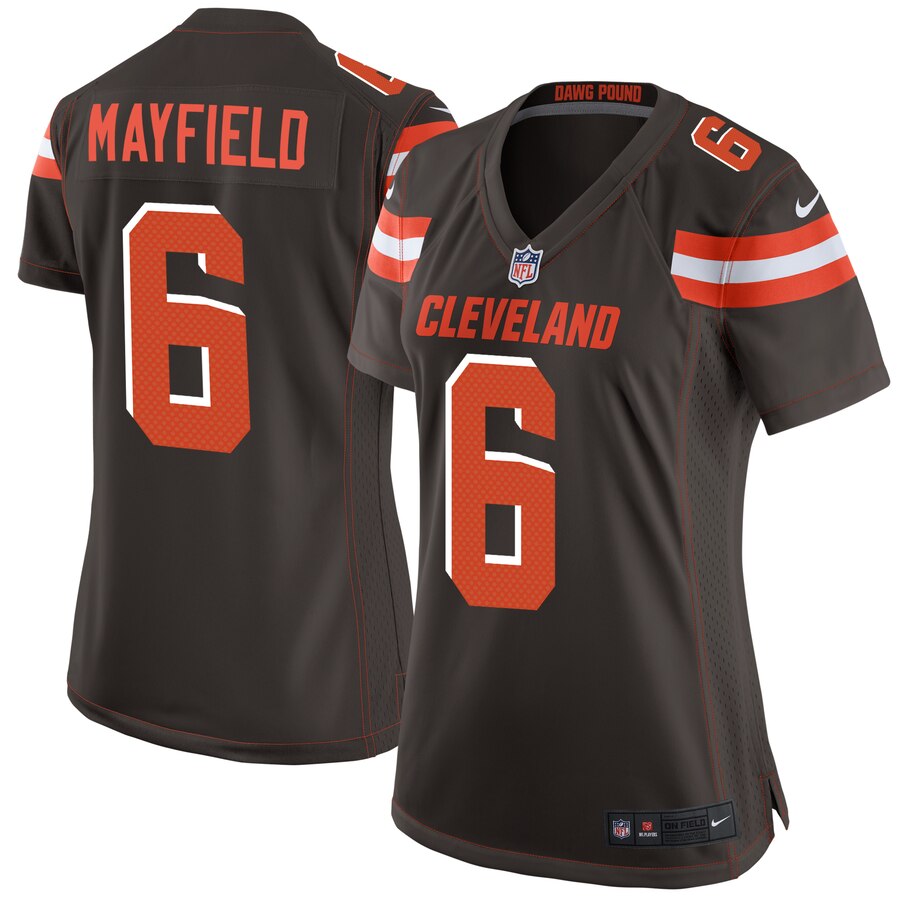 Baker Mayfield Cleveland Browns Nike Womens Game Jersey – Brown