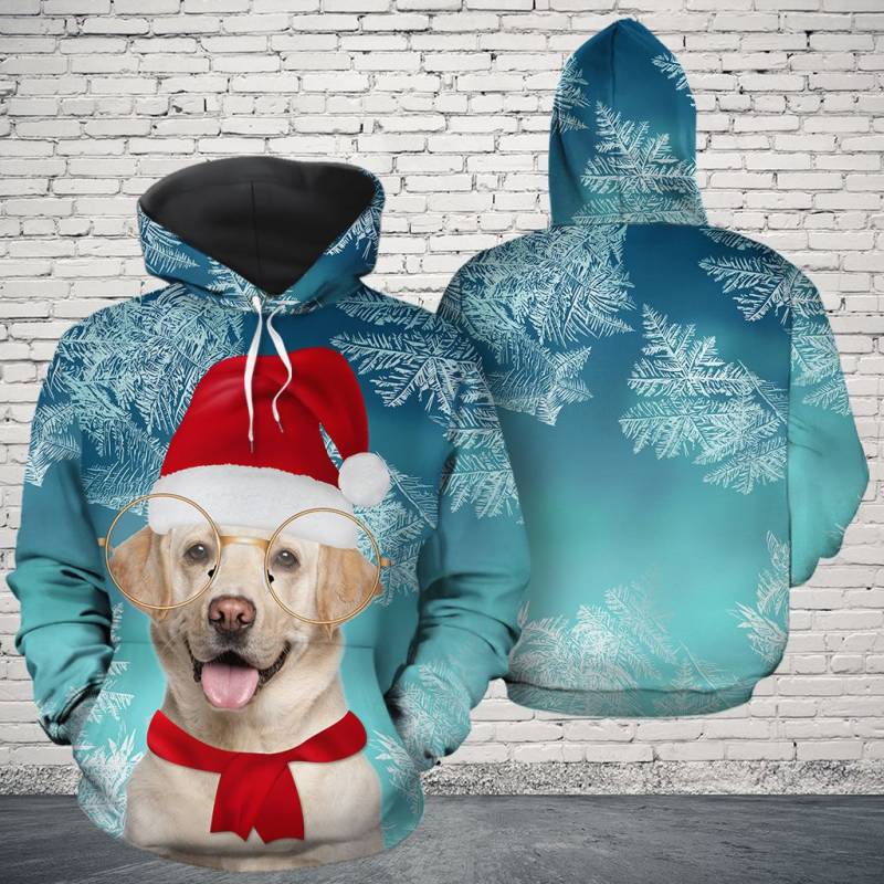 Christmas Labrador Retriever Awesome H16915 - All Over Print Unisex Hoodie