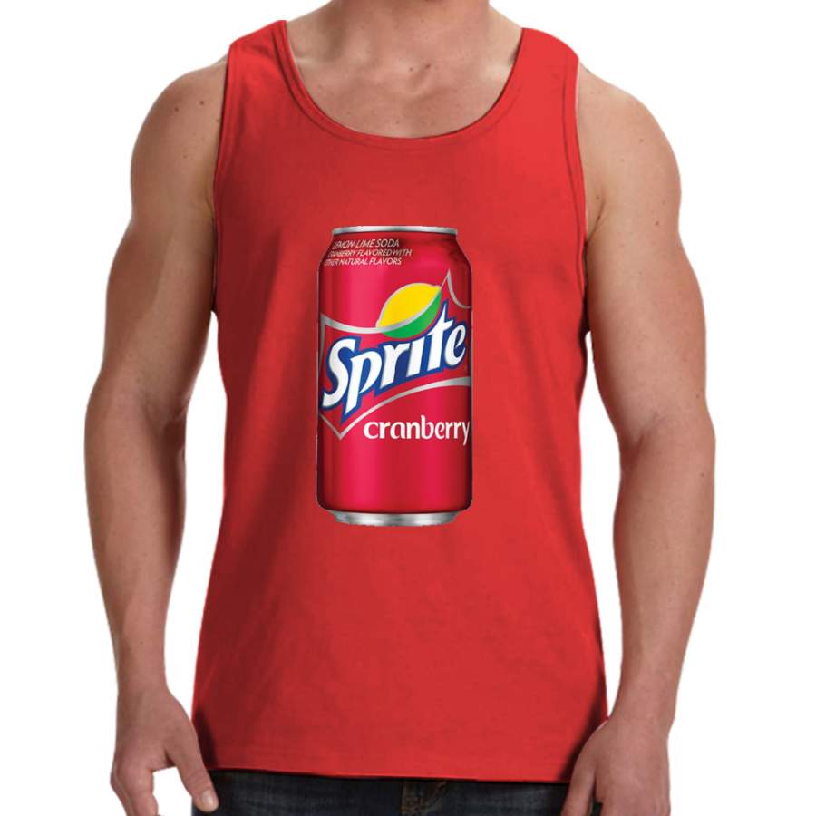 Sprite Cranberry Men Tank Top T-Shirt