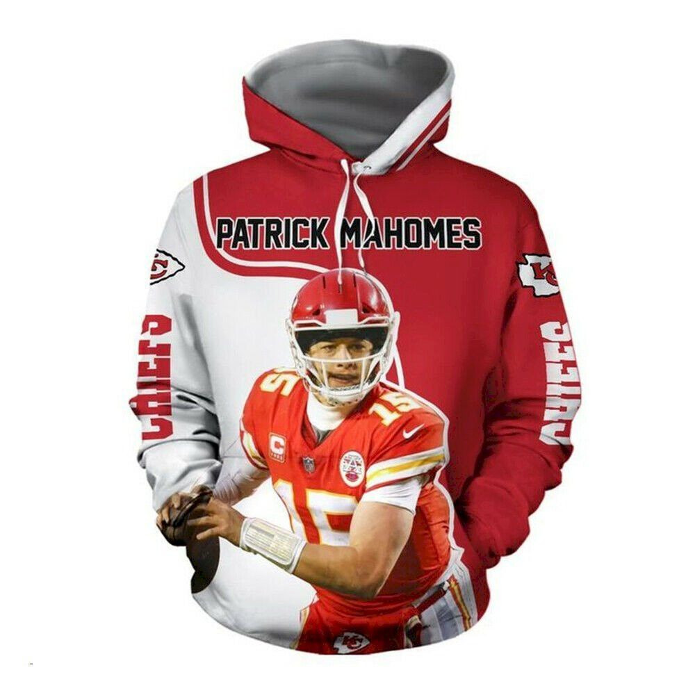 Patrick Mahomes Kansas City Chiefs 25 Unisex 3D Hoodie Gift For Fans ...