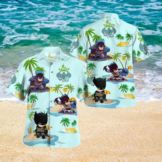 Batman Dc Summer Time Hawaii Graphic Hawaii Casual Shirt Ha56638