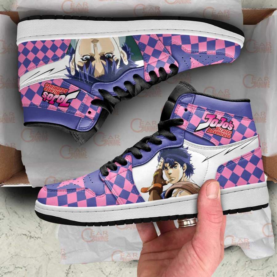 JoJo’s Bizarre Adventure Jordan Sneakers Jonathan Joestar Anime Shoes