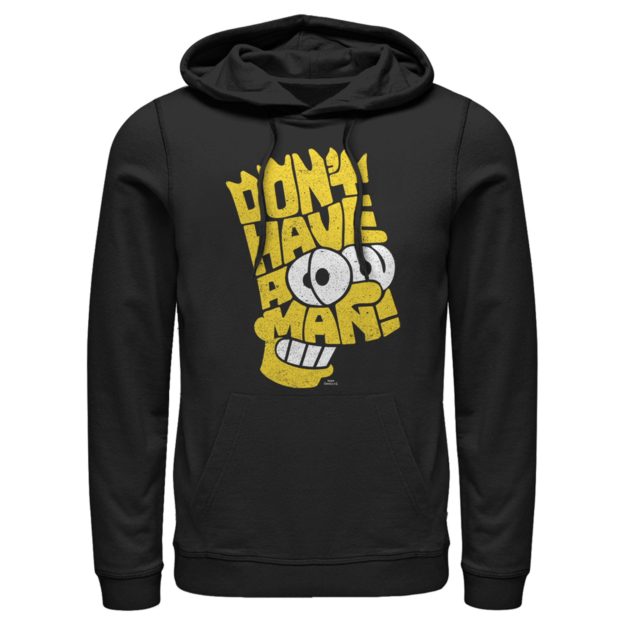 Men’S The Simpsons Don’T Have A Cow Pull Over Hoodie