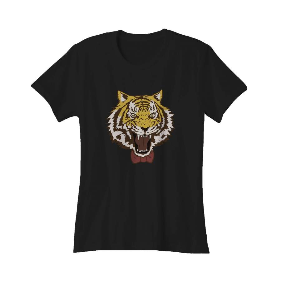 Yuri On Ice Plisetsky Tiger With Bowtie Women’s T-Shirt