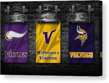 47 Minnesota Vikings Joe Hamilton Canvas Print