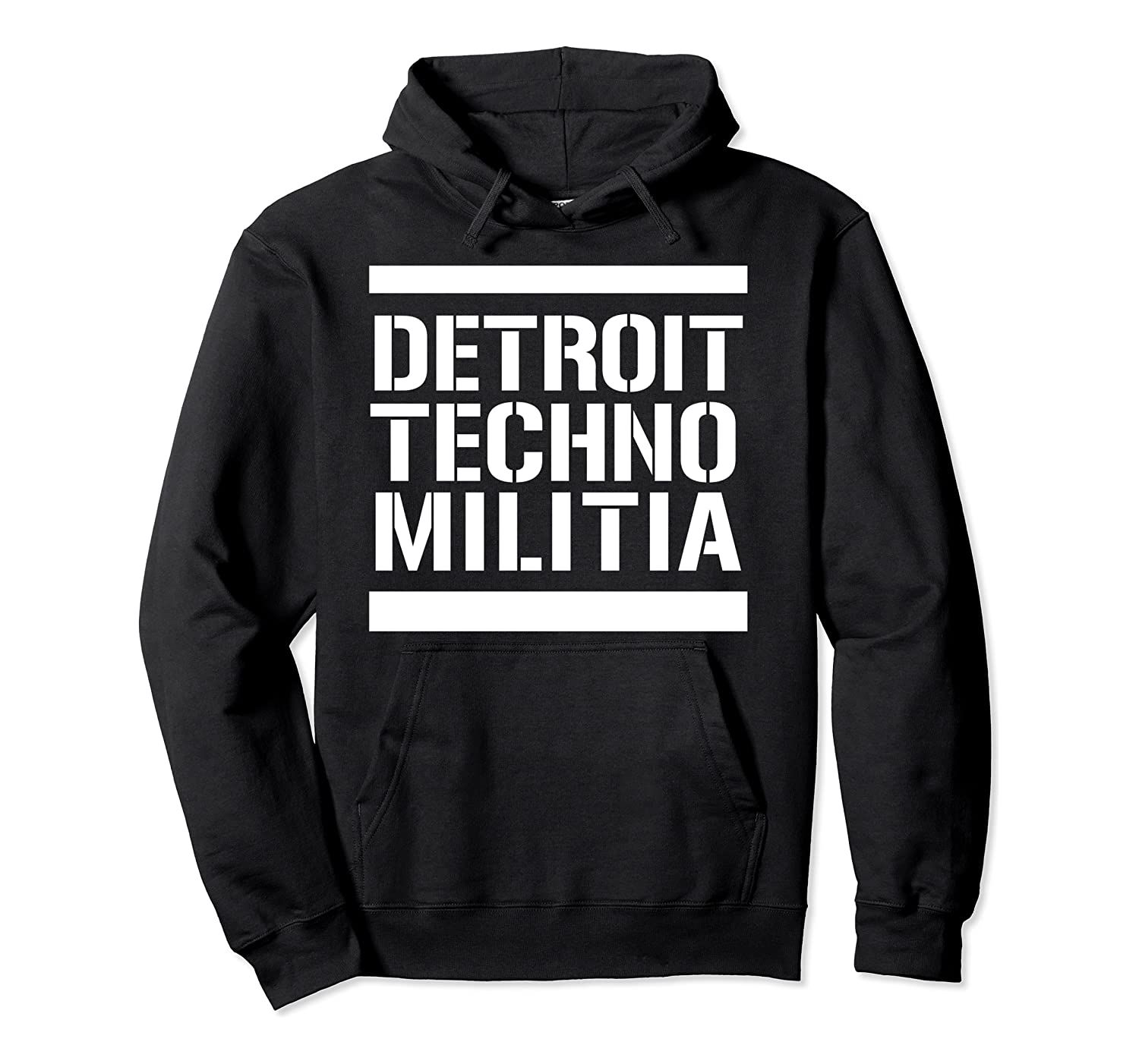 Official Detroit Techno Militia Hoodie - Extreme Size Logo, T-Shirt, Sweatshirt