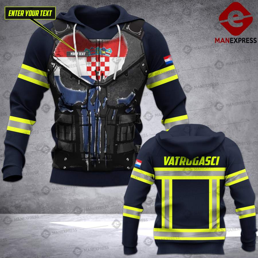 VH CUSTOMIZE CROATIA CROATIAN FIREFIGHTER 0804 – 3D ALL OVER PRINT