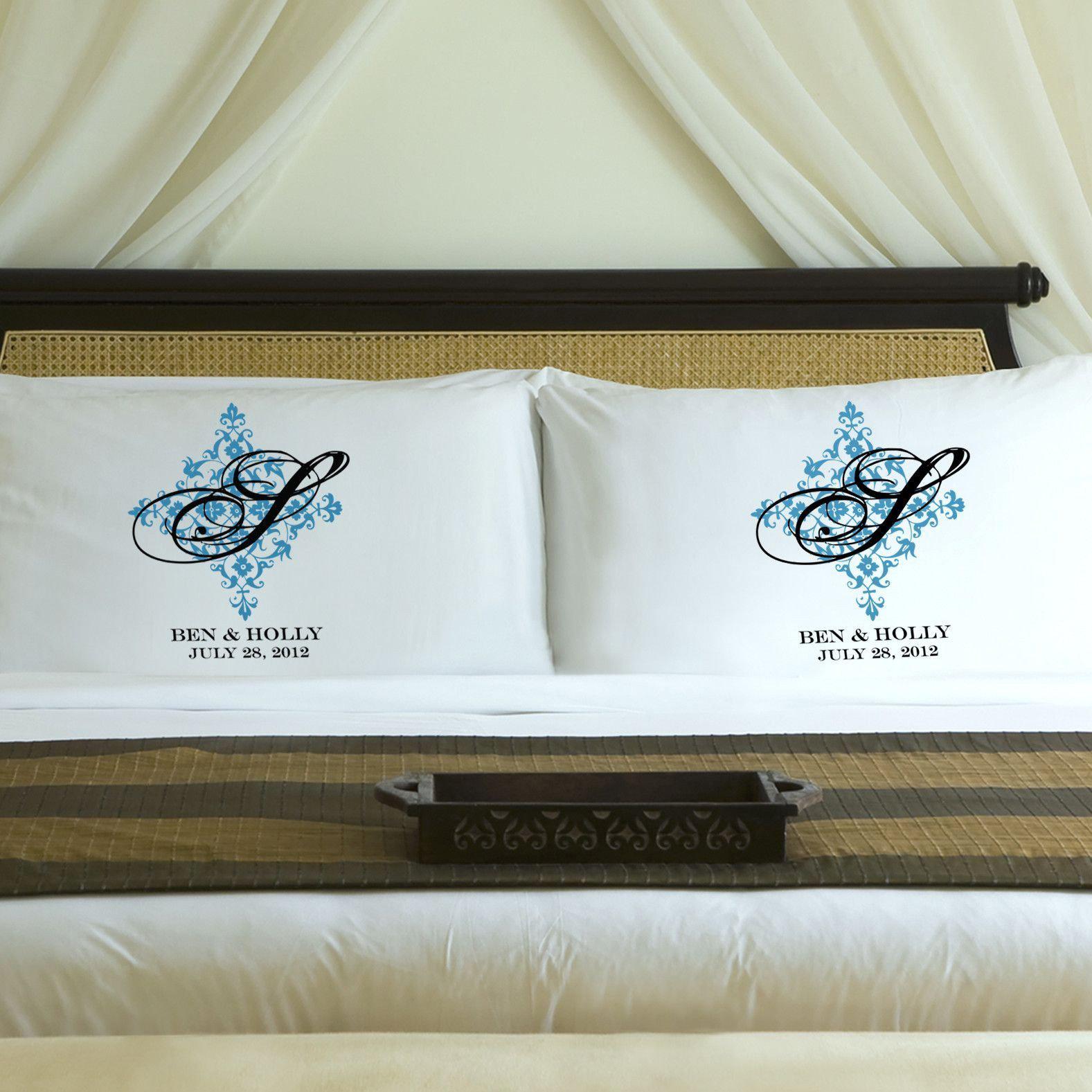 Personalized Perfect Panache Couples Pillowcases