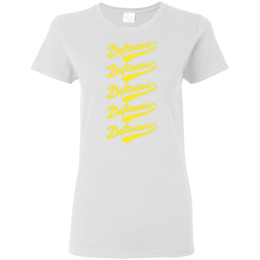 AGR Deftones Script Womens T-Shirt