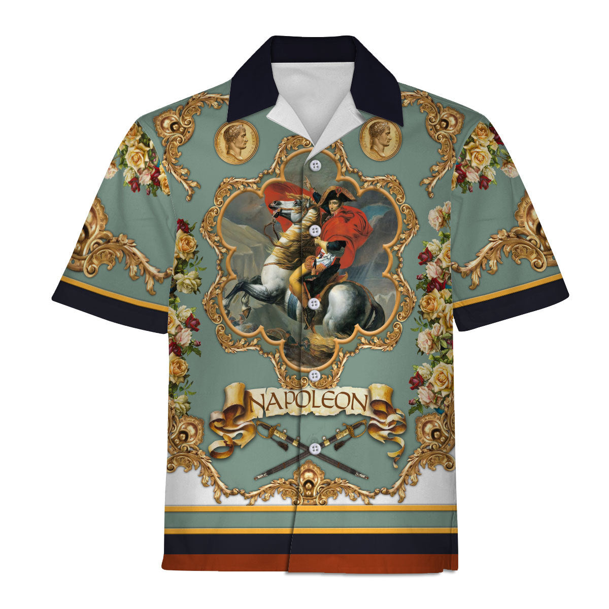 Napoleon I Hawaiian Shirt For Unisex