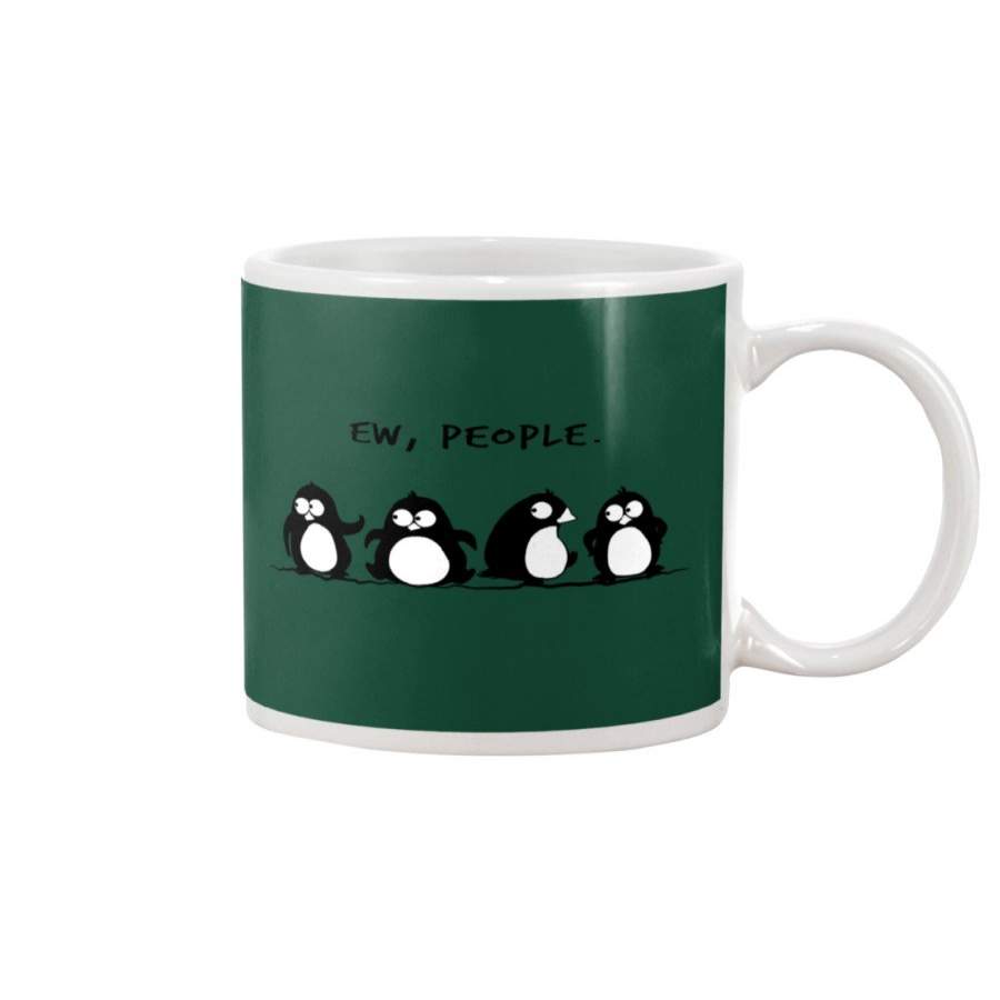 Ew People Lovely Penguin Vintage Simple  Special Custom Design Mug