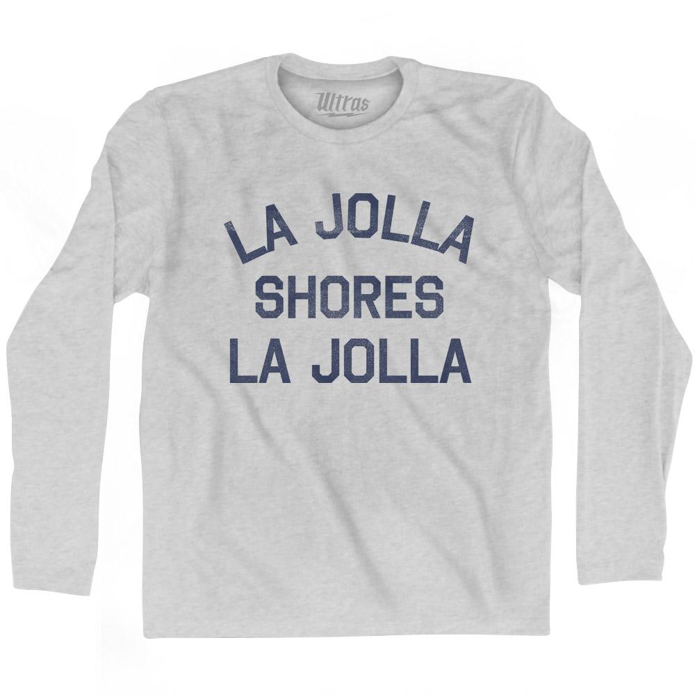 California La Jolla Shores, La jolla Adult Cotton Long Sleeve Vintage T-shirt