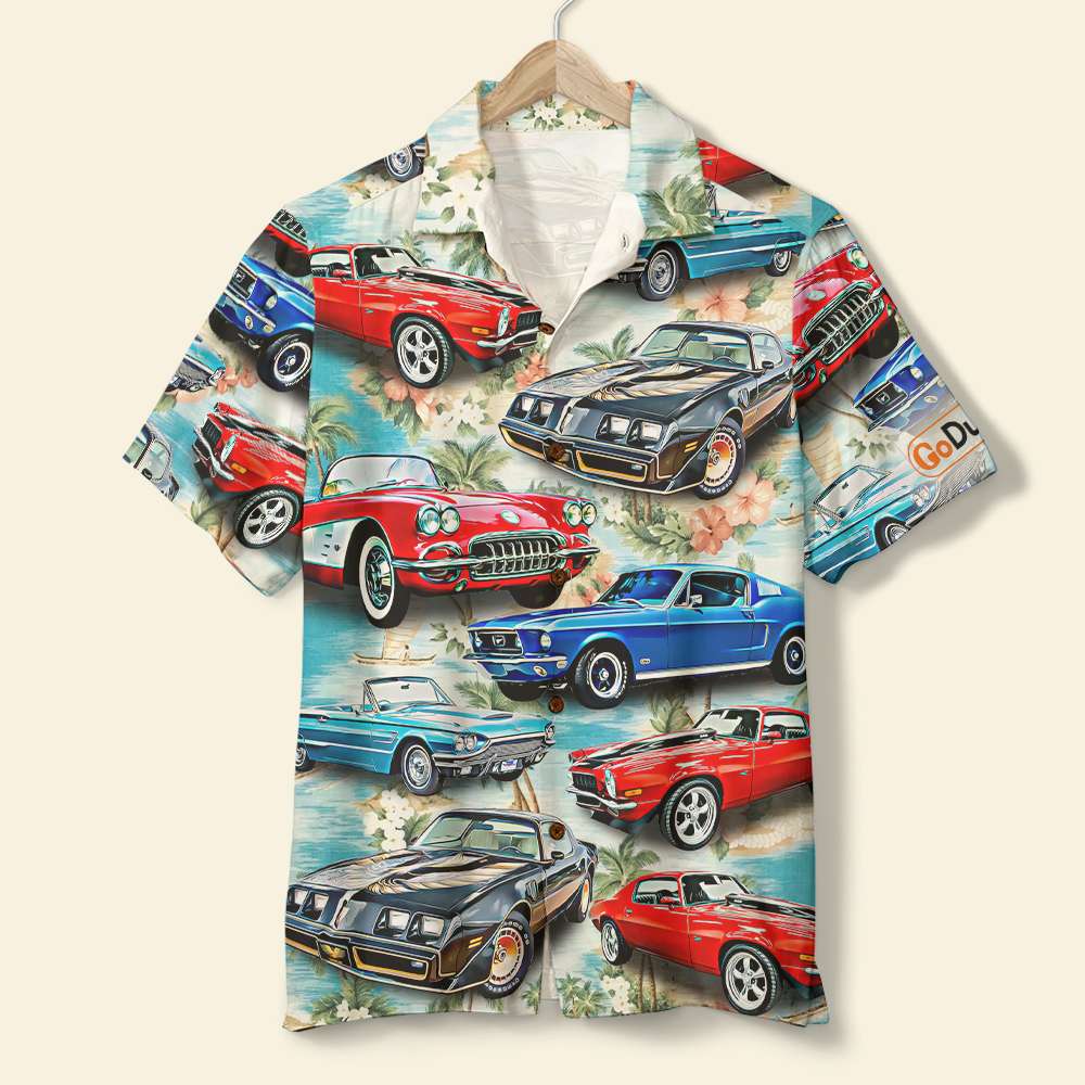 Personalized Classic Car Hawaii Gift For Summer Ha85212