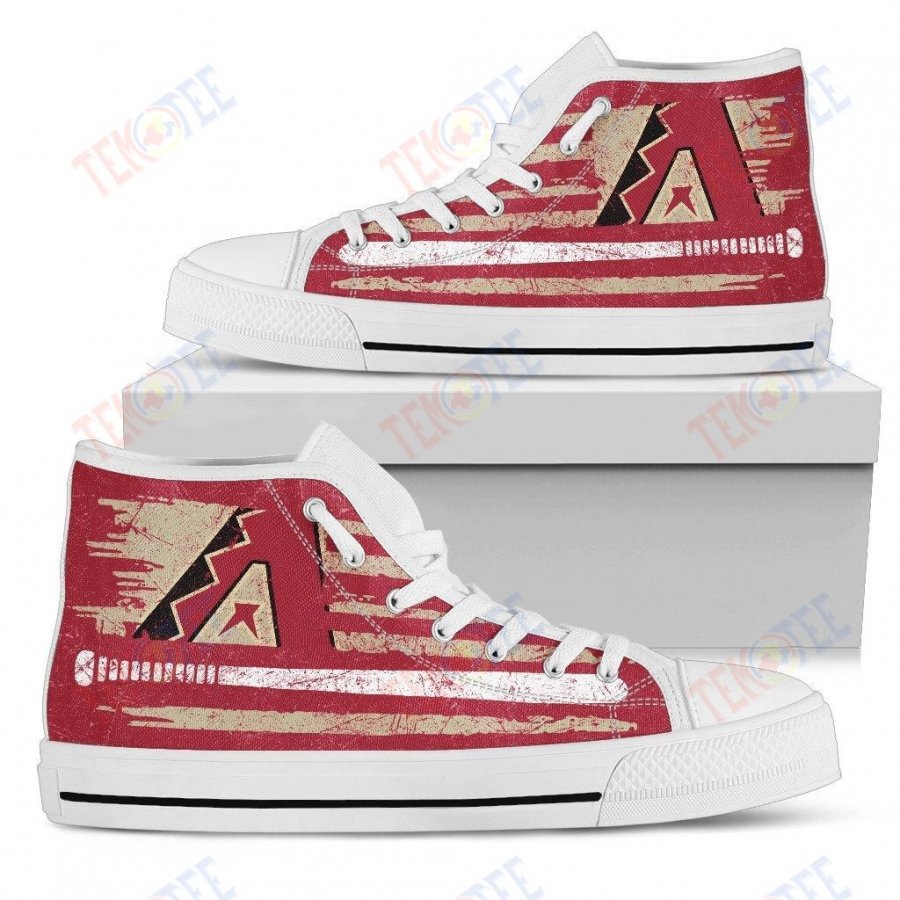 Mens Womens Arizona Diamondbacks High Tops Shoes 3D Printable Mens Sports Shoes Nice And Comfortable TDT264