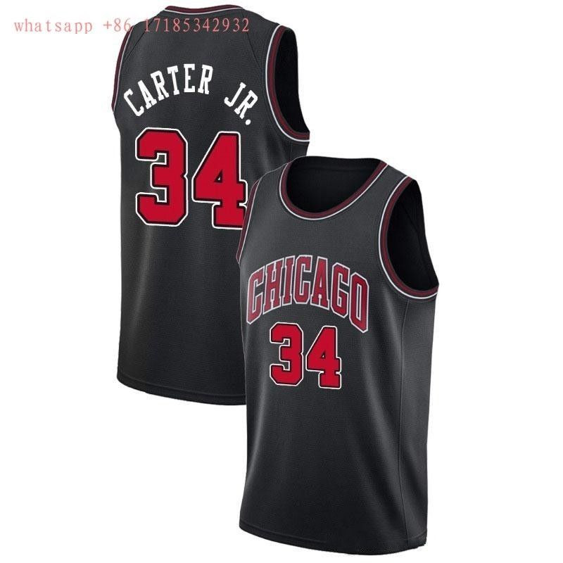 Chicago Bulls Wendell Carter Jr #34 2020 NBA New Arrival Black Jersey