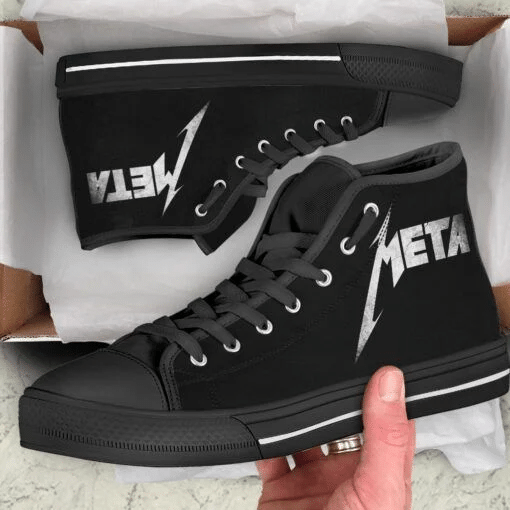 Zokastore  Metallica Logo High Top Shoes Limited Edition-Mts029