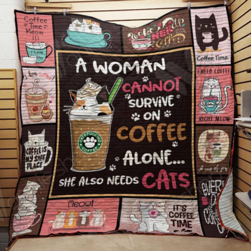 Coffee Cat Blanket AU1203 97O47