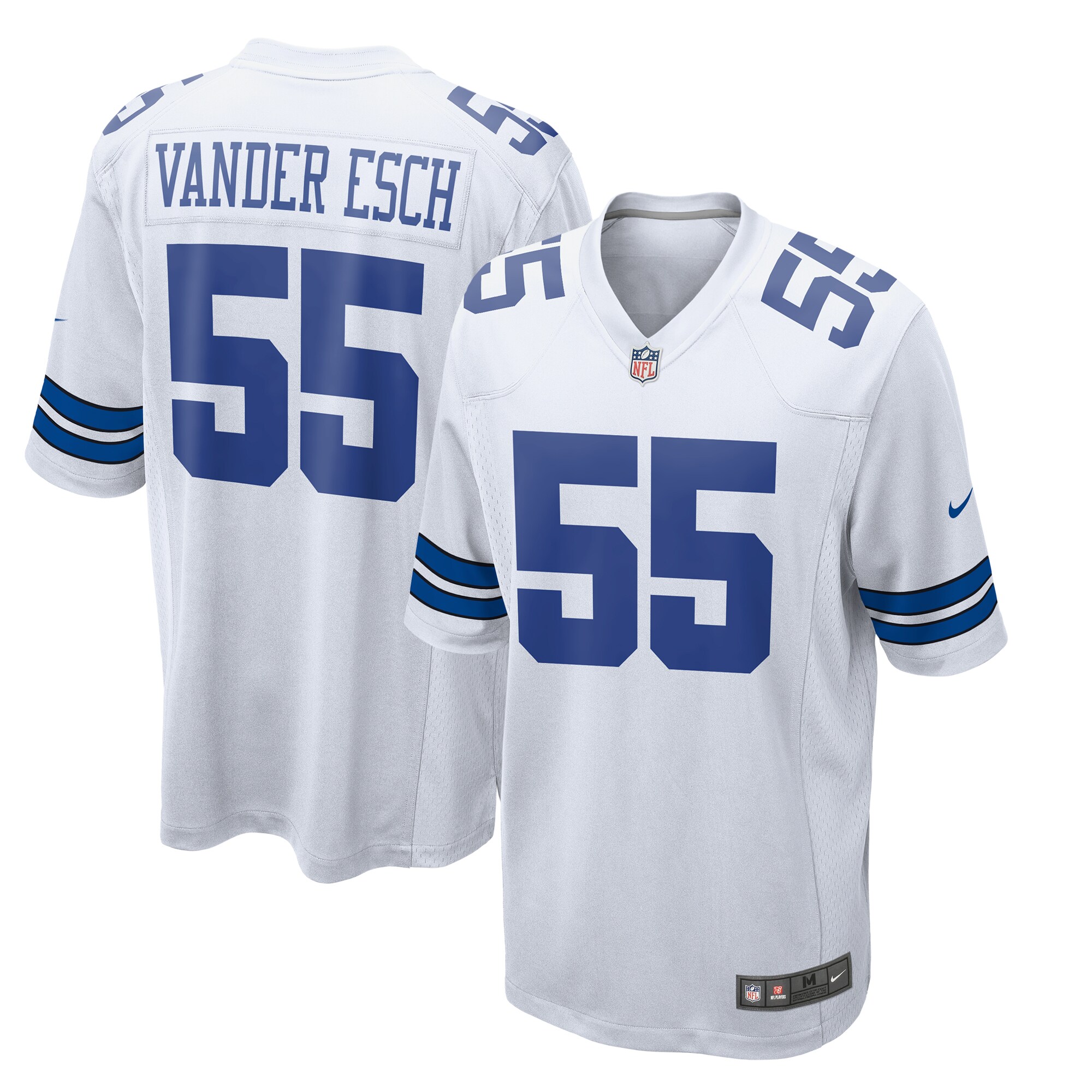 Leighton Vander Esch Dallas Cowboys Team Game Jersey – White