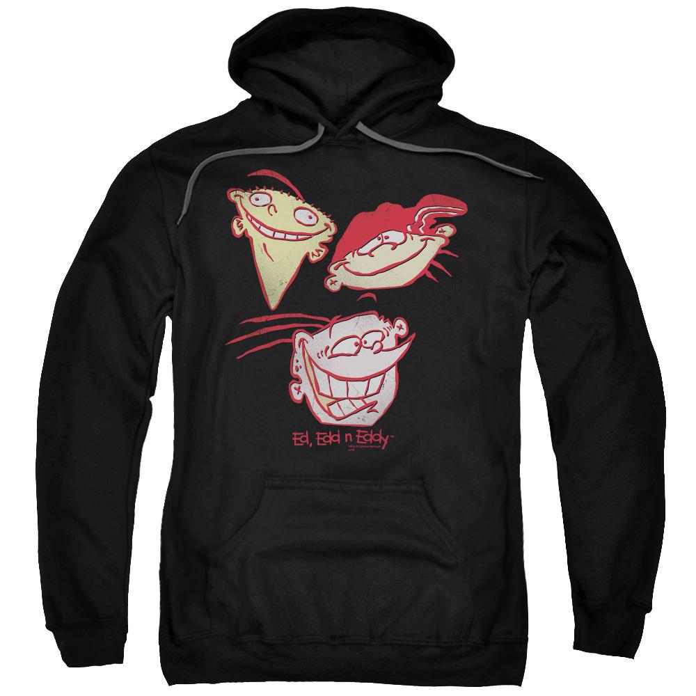 Ed Edd N Eddy Three Heads Mens Hoodie Black - Gochildhood