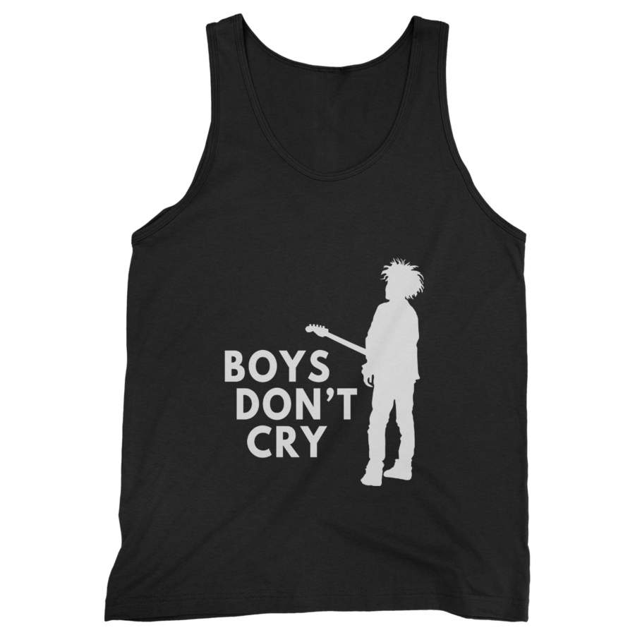 Boys Dont Cry The Cure Silhouete Man’s Tank Top