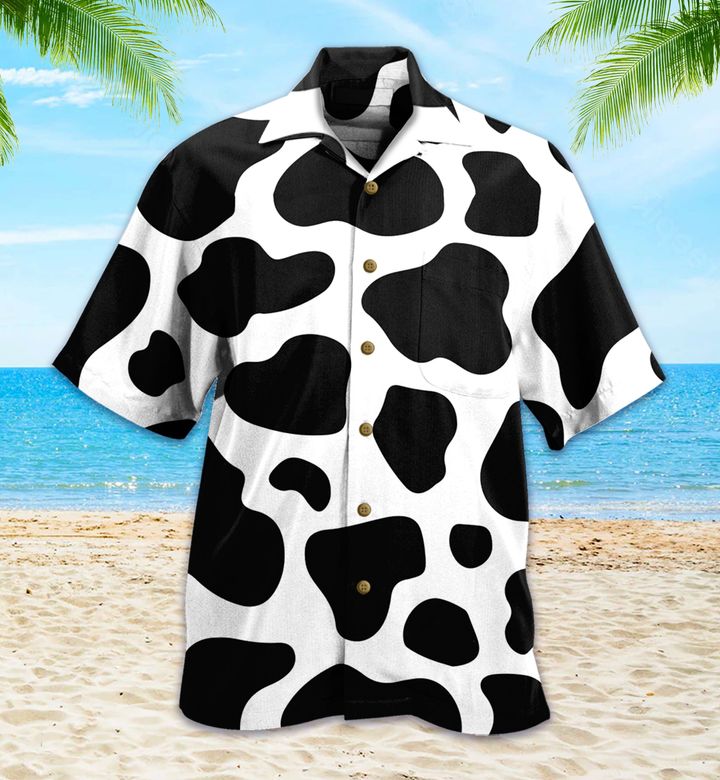 Black Cow Hawaii Shirt Ha84002