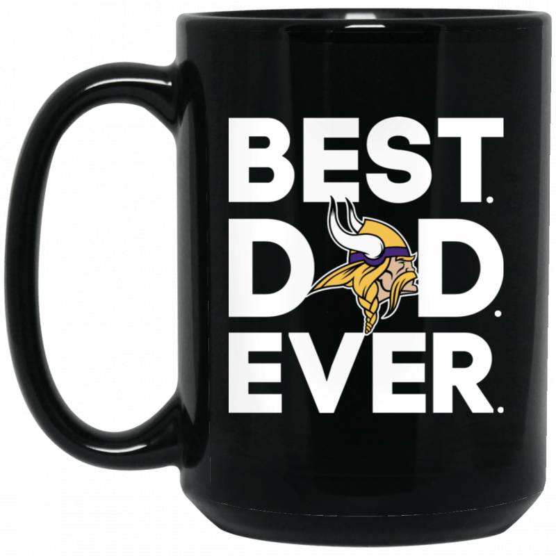 Minnesota Vikings Best Dad Ever Coffee Mug