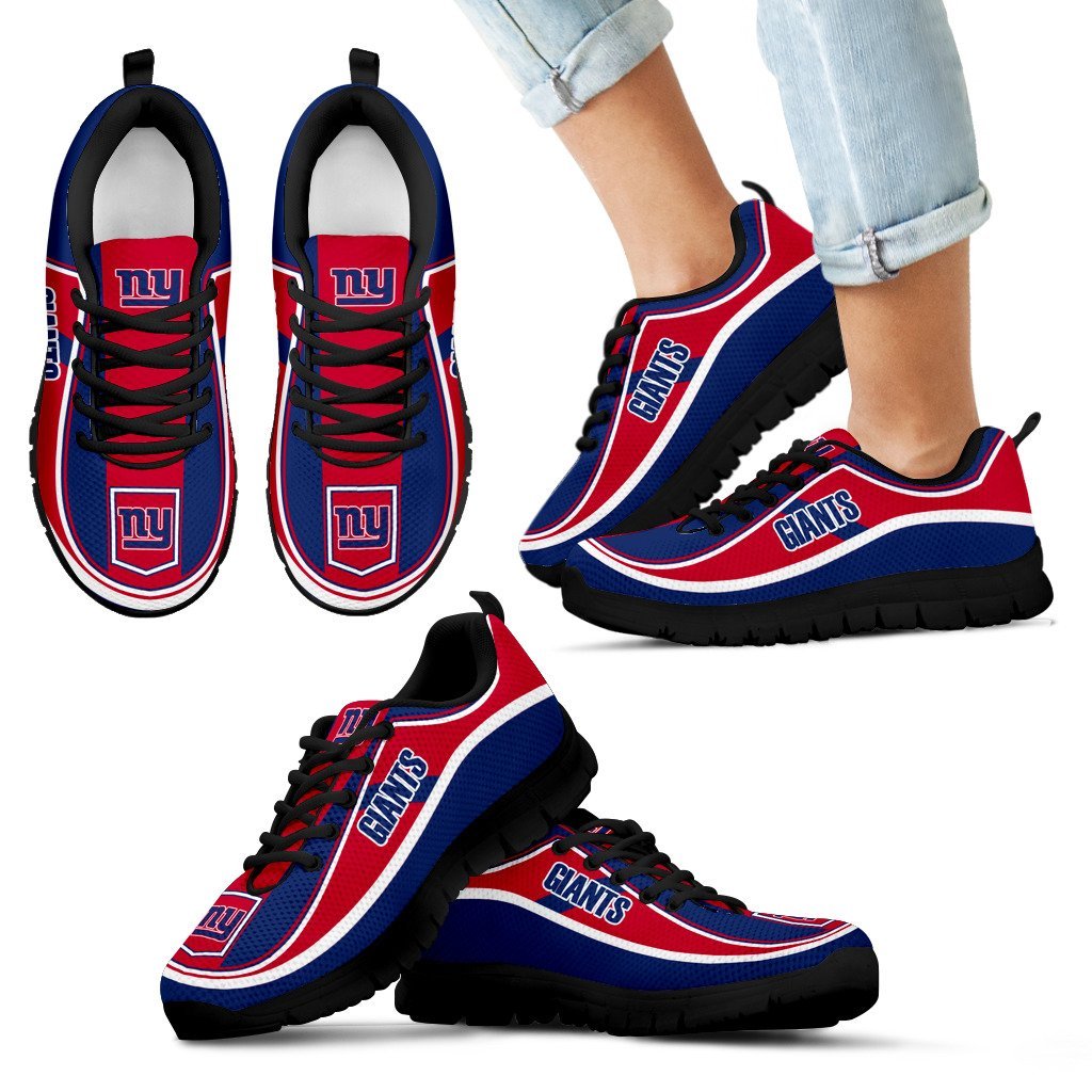 Simple Color Flag New York Giants Sneakers