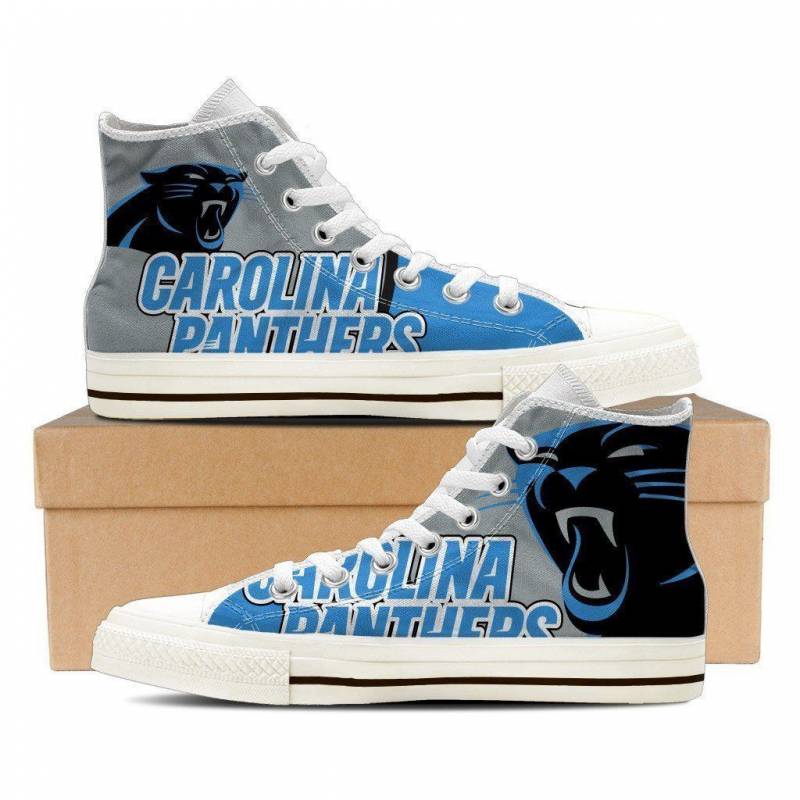 Carolina Panthers Mens High Top Sneakers High Top