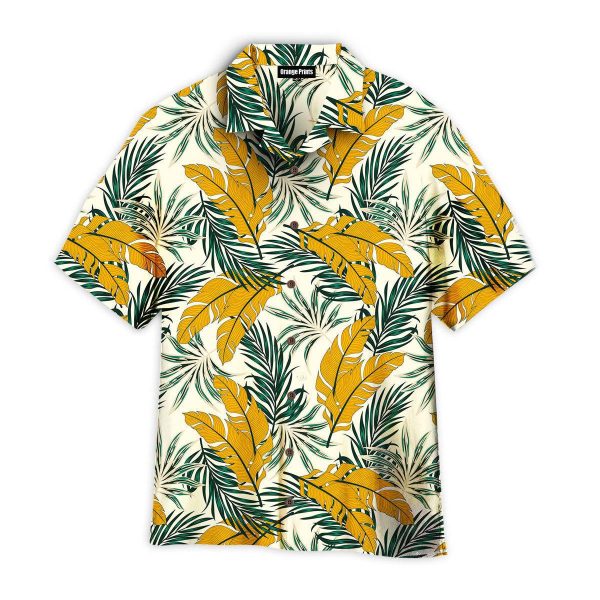 Tropical Abstract Plants Leaves Hawaii Shirt For Men Women Ha25941